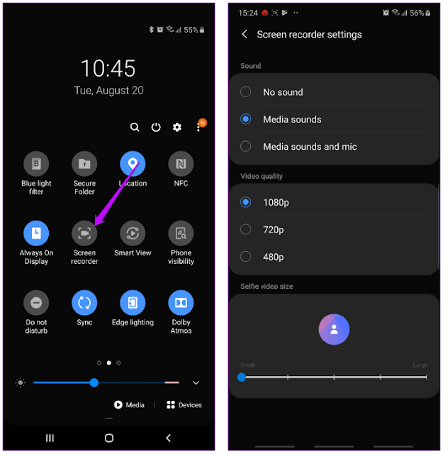 Cara Mengaktifkan Fitur Screen Recorder di Galaxy Note 10 | Android Epic