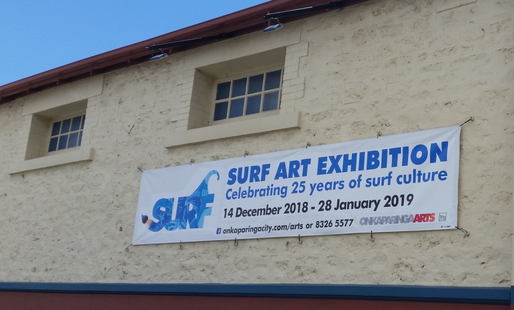 Lupey Loops A Little Splash of the Surf Art Exhibition