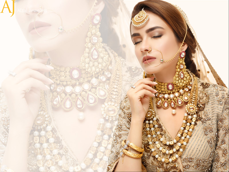 pakistani wedding jewelry sets for brides