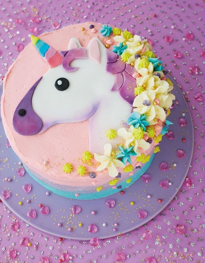 Bolos fofos inspirados em unicórnios Bolos de unicórnios