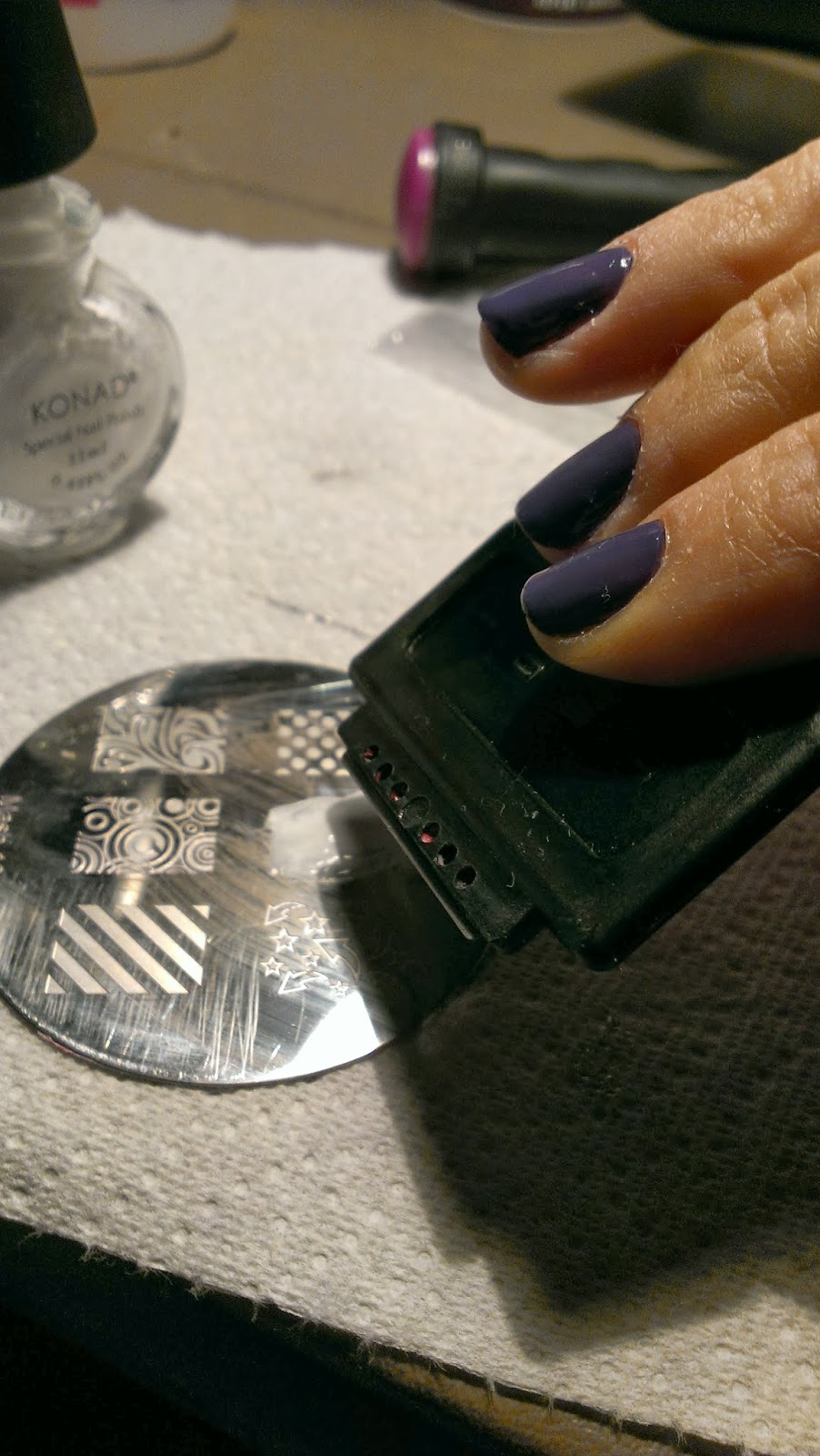 Fab and Frugal Gal: Using a Nail Stamper