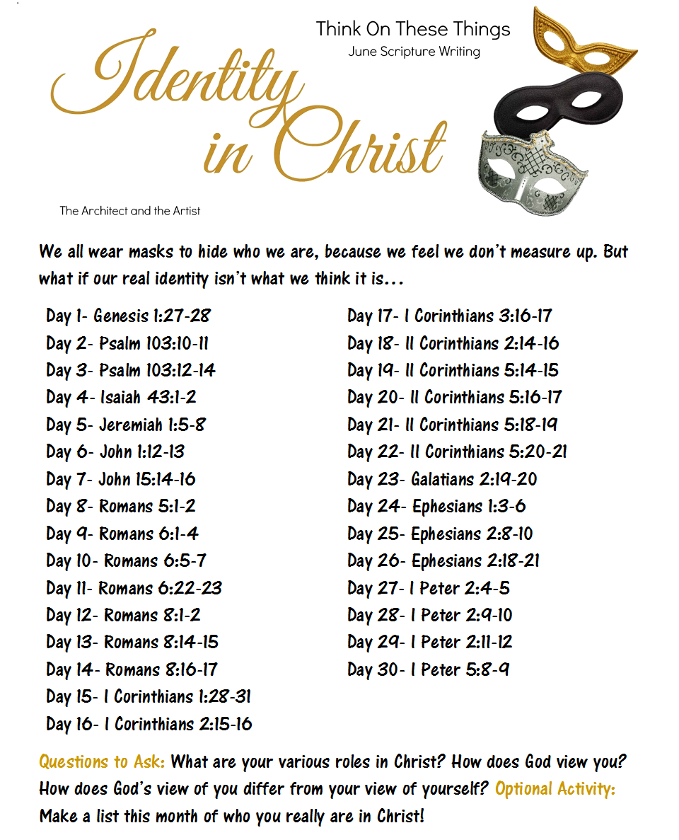 We Are In Christ Verses