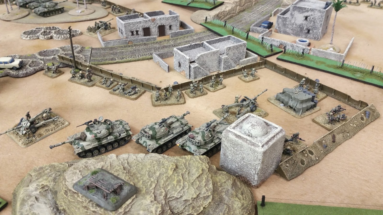 FOW, Flames of War, Jordanian Infantry, Six Day War, M48 Patton