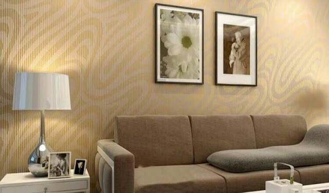 Desain Wallpaper Dinding Ruang Tamu Minimalis sederhana Desain Wallpaper Dinding Ruang Tamu Minimalis