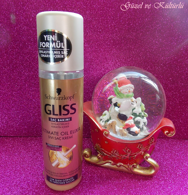 Schwarzkopf Gliss Ultimate Oil Elixir Sıvı Saç Kremi Schwarzkopf Sıvı Saç Kremi