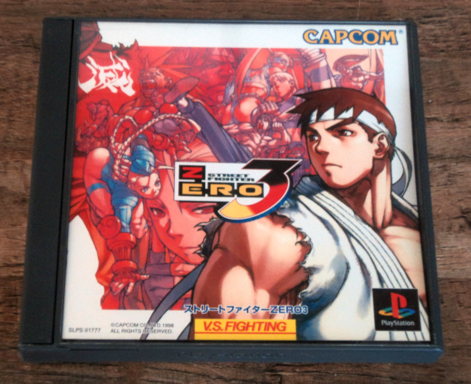 Jeu Street Fighter Zero 3 - PS1 Japon (NTSC-J) - État Excellent - Occasion