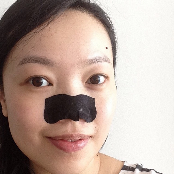 Product Review Bioré Deep Cleansing Charcoal Pore Strips Solo Lisa