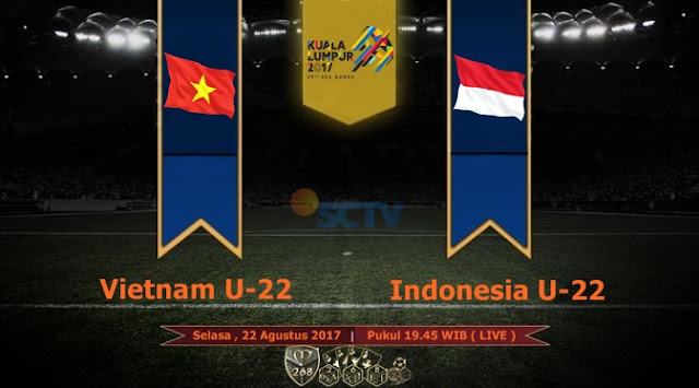 Prediksi Bola : Vietnam U-22 Vs Indonesia U-22 , Selasa 22 Agustus 2017 Pukul 19.45 WIB @ SCTV