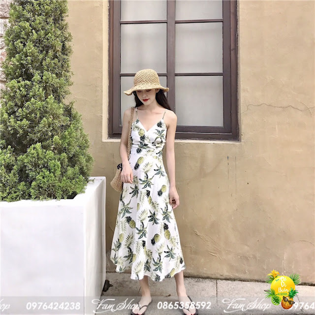 Cửa hàng bán váy maxi đi biển tại Đồng Mai Cua hang ban vay maxi di bien tai Dong Mai