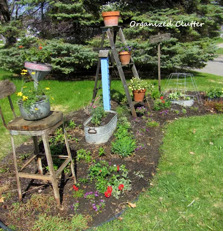 Planning & Planting a Junk Garden 2014