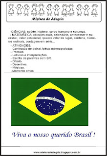 Projeto sobre a semana da Pátria Projeto sobre a semana da Pátria