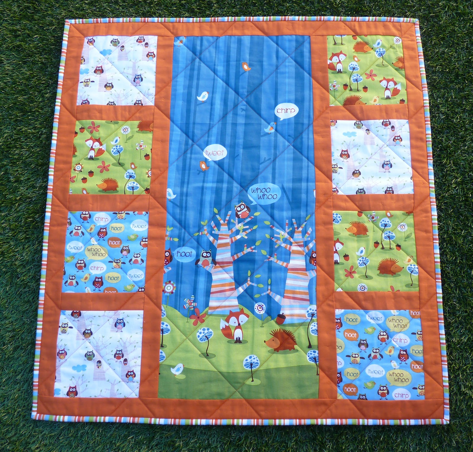 Little Guinea Pigs Woodland Friends Quilt