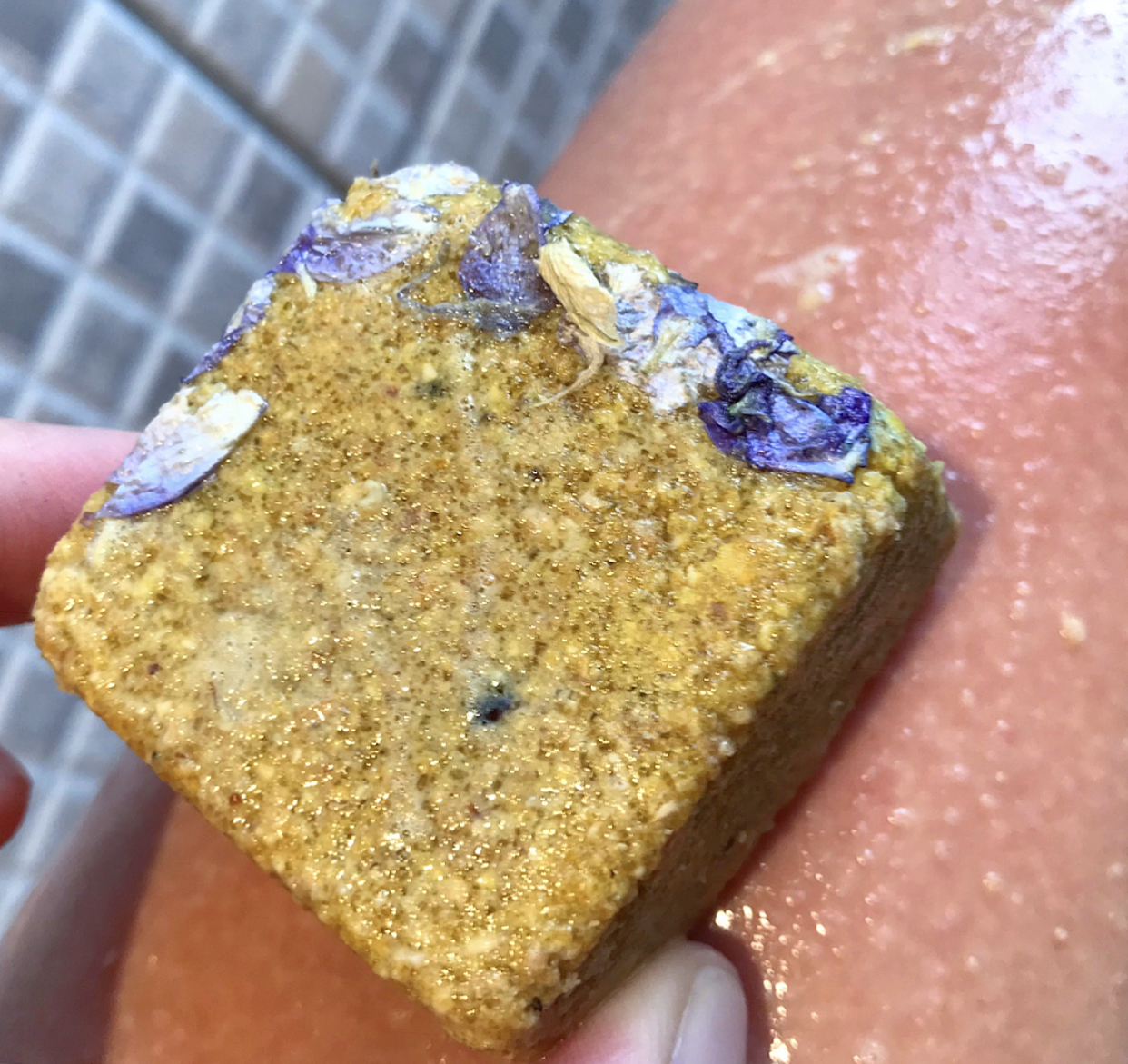 All Things Lush UK Soya Bran Exfoliator Body Mask