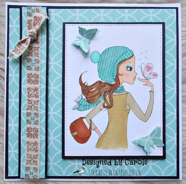 Craftilicious Creations Butterfly Kisses Girl