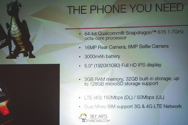 Specification for Lenovo VIBE Shot in Malaysia Specification for Lenovo VIBE Shot in Malaysia