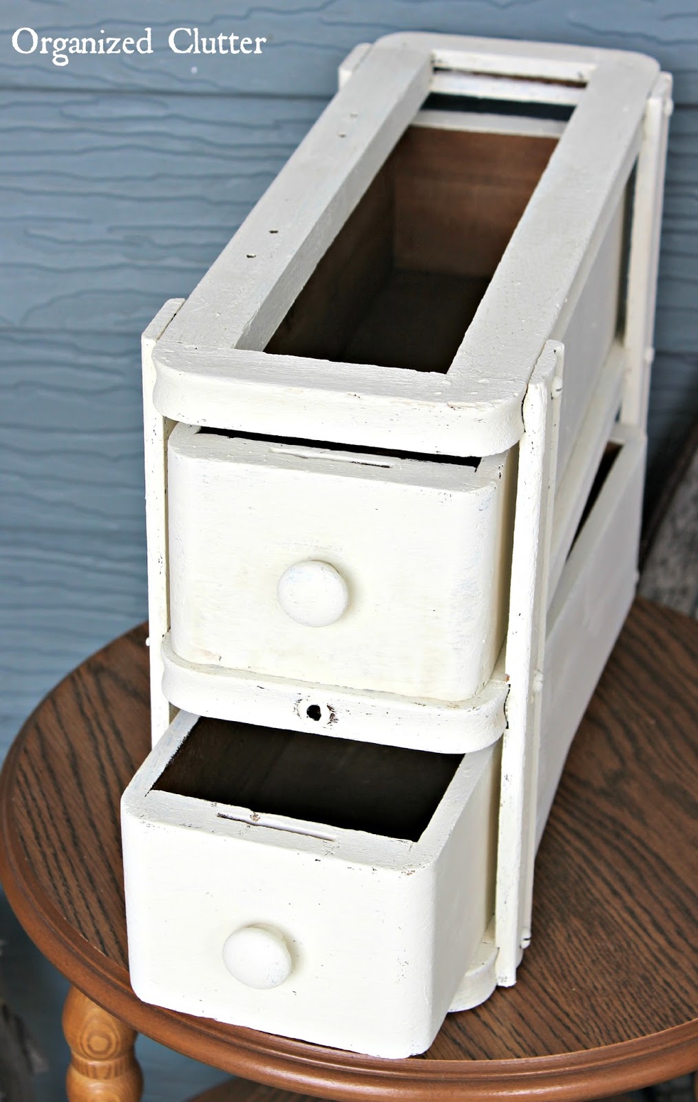 Sewing Machine Drawers Re Purposed As Plant Holder Organized Clutter