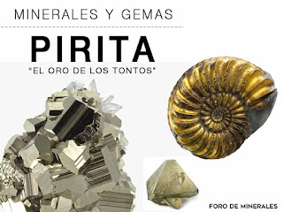 Minerales y Gemas : La Pirita "el oro de los tontos" - foro de minerales Minerales y Gemas : La Pirita "el oro de los tontos" - foro de minerales