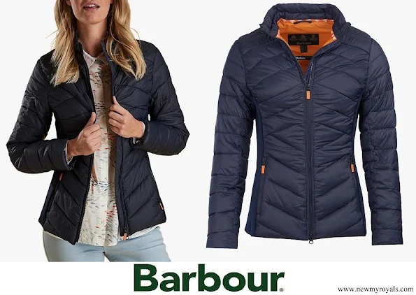 The Duchess of Cambridge is wearing the Barbour Longshore jacket.