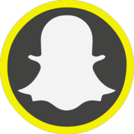 snapchat icon outline