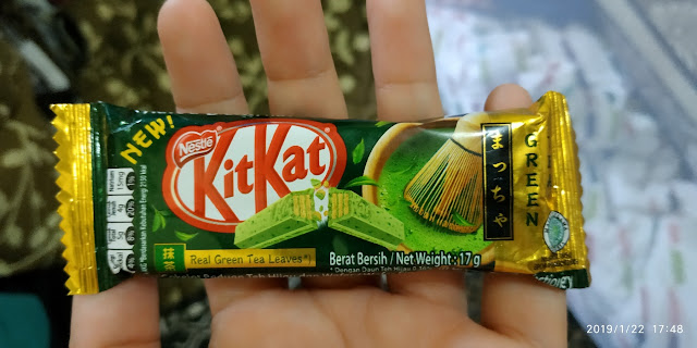 Kit Kat green tea
