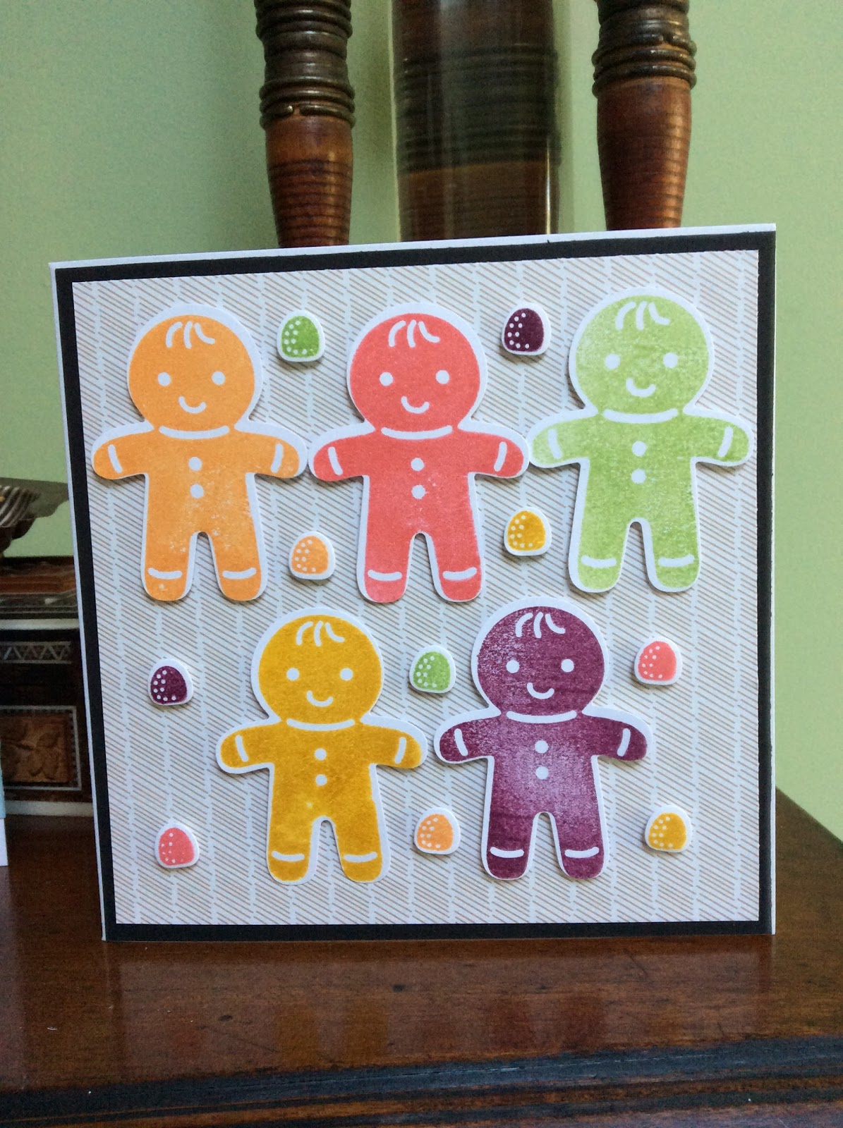 Crafting With Jane Stampin Up jelly babies. Thinking outside the box
