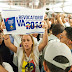 La protesta de Lilian Tintori en el Metro de Caracas