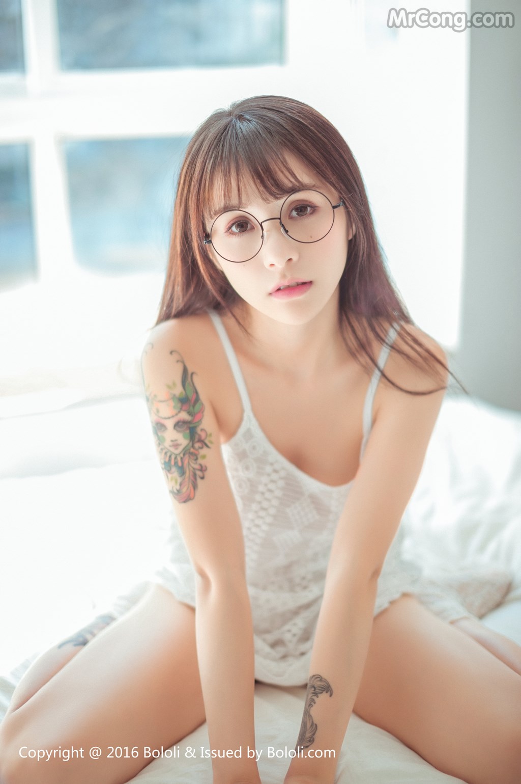 BoLoli 2017-04-01 Vol.040: Model Xia Mei Jiang (夏 美 酱) (88 photos) photo 3-6