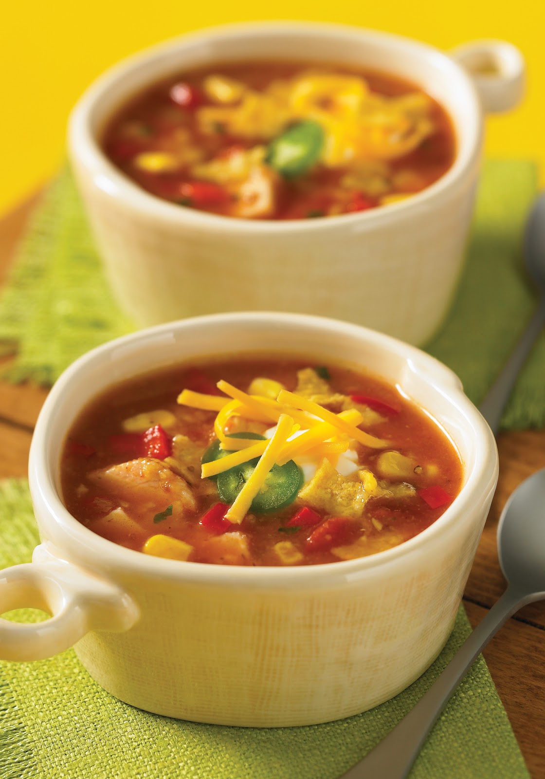 Addicted to Recipes: Tuesday Tortilla Soup - Slow Cooker Thursday
