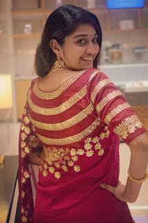 Serial Actress Neelima rani latest beautiful saree photoshoot Serial Actress Neelima rani latest beautiful saree photoshoot