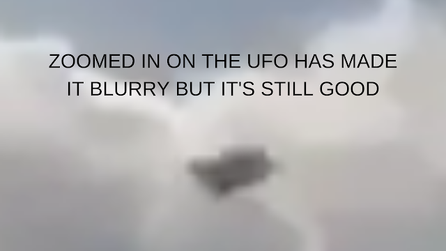 UFOs are whizzing past this plane all around it is unbelievable.