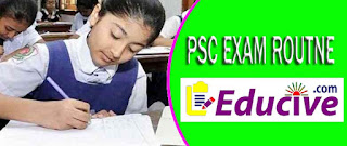 PSC Examination Routine 2016