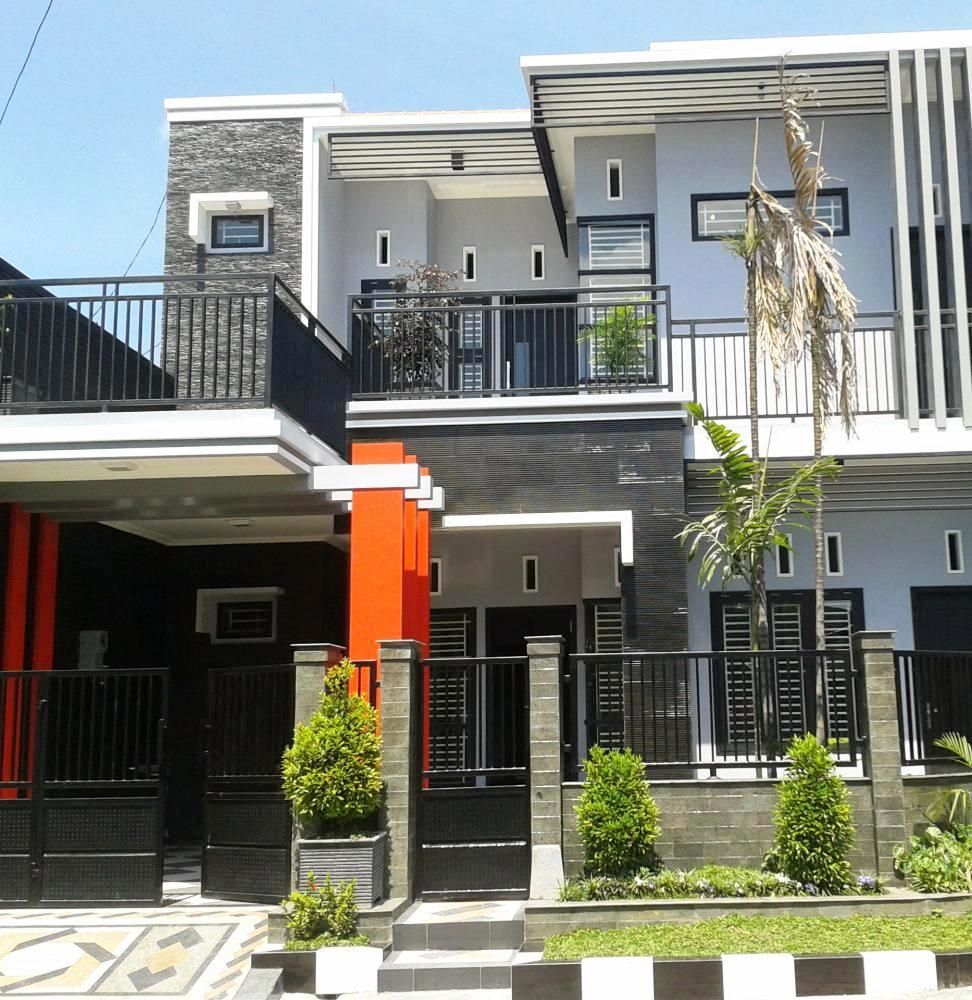 70 Desain Rumah Mewah Minimalis Modern 2 Lantai  Desain 