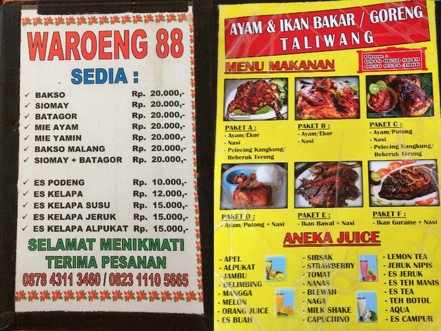 menu makan di pujasera blok s menu makan di pujasera blok s