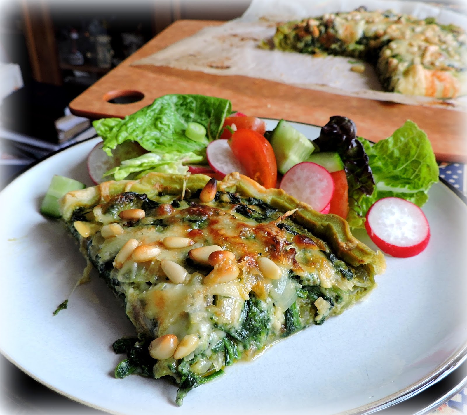 Spinach and Gruyere Tart The English Kitchen