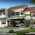 5 bedroom modern mixed roof home 