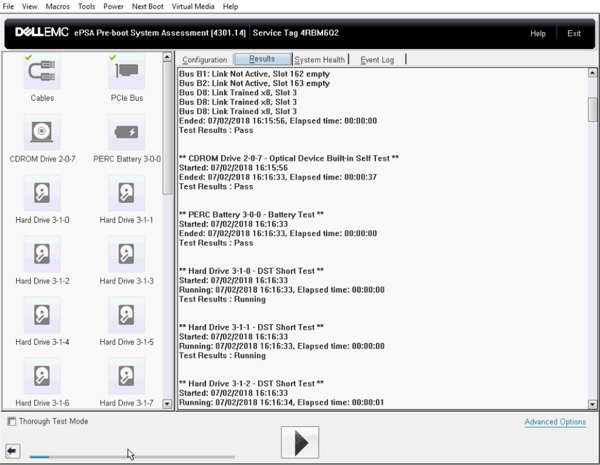 RDTECH BLOG Hardware Diagnostics on Dell Server