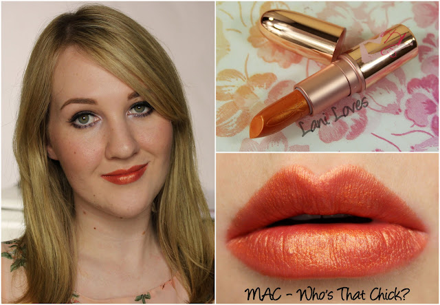 MAC Who's That Chick? lipstick swatch MAC Who's That Chick? lipstick swatch