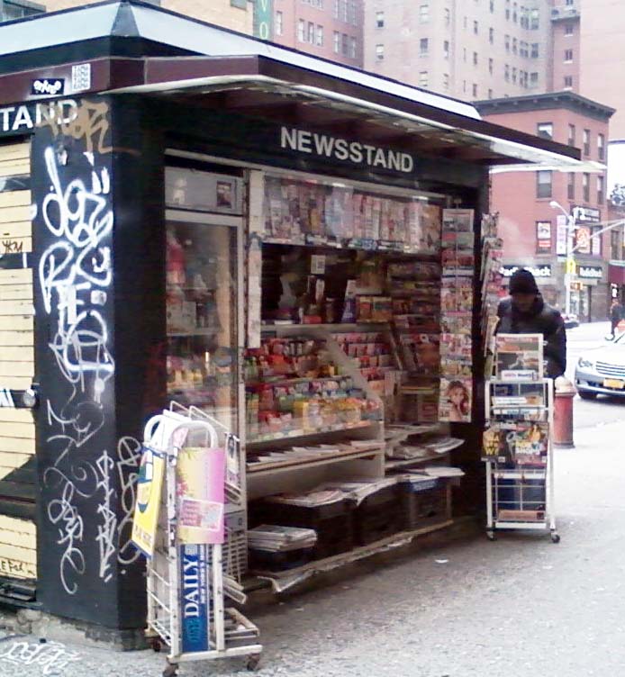 THE DAILY SUSE The New York News Stand R.I.P.; 'Coordinated Street