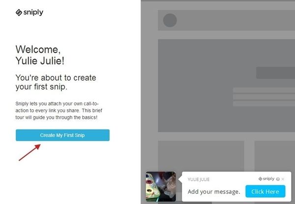 Cara membuat akun gratis Sniply Cara membuat akun gratis Sniply
