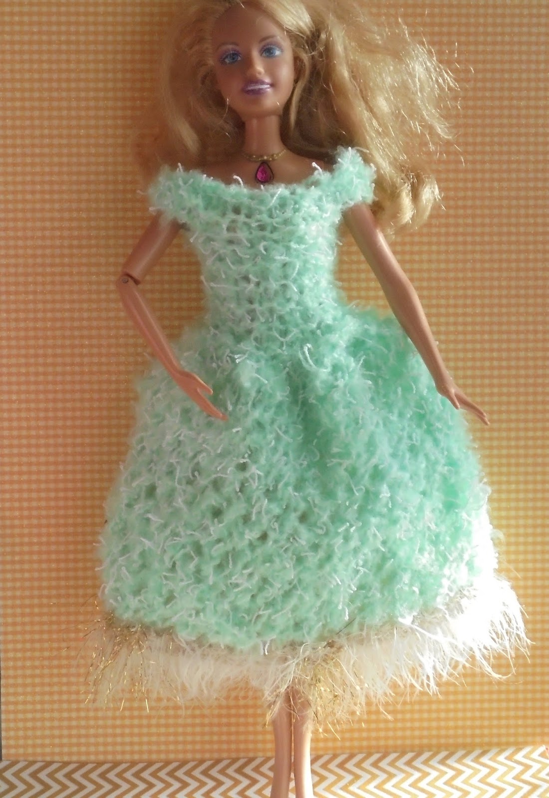 Taffy Lass Knits Barbie Dance Dress