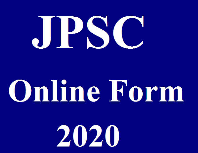 JPSC Online Application Form 2020