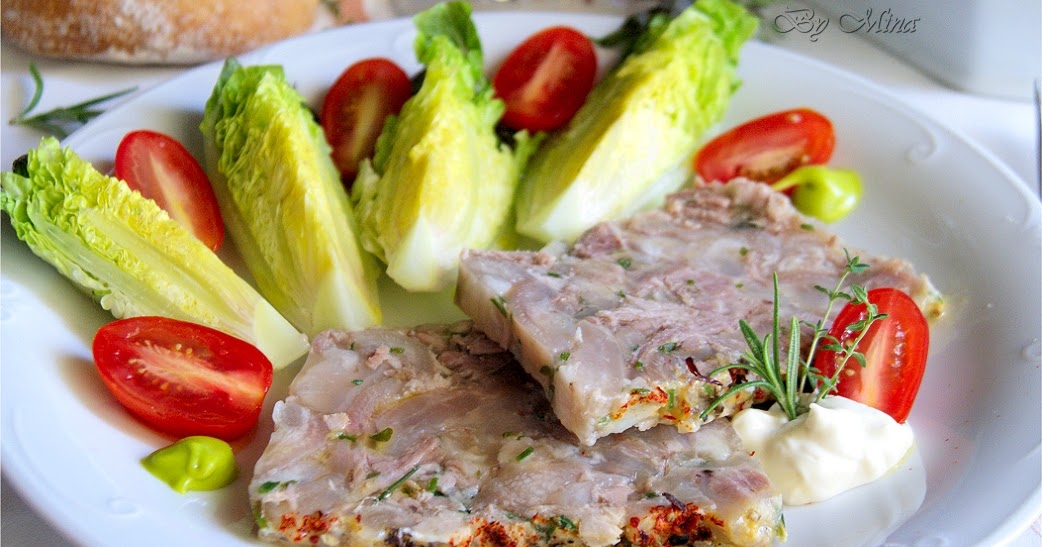 Cocina con Mina Áspic de cerdo en terrina