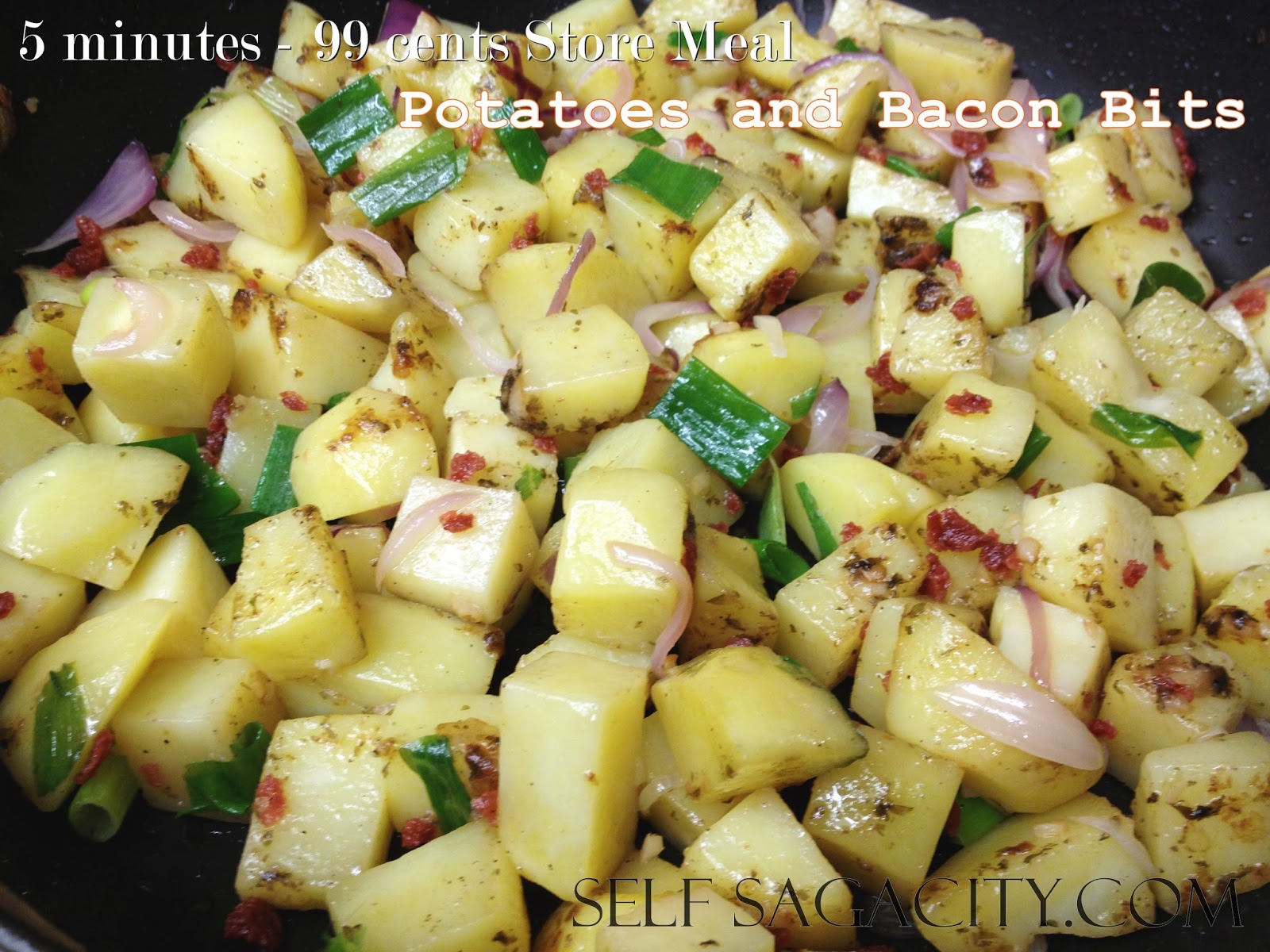 Potatoes Bacon Bits Kraft Cheese Dollar Tree Recipe