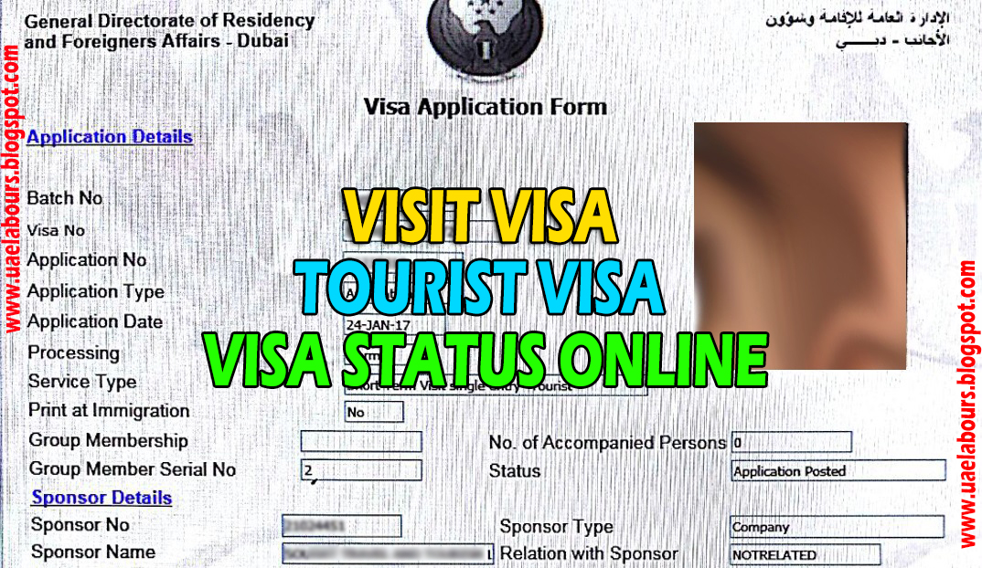 tourist visa change status dubai