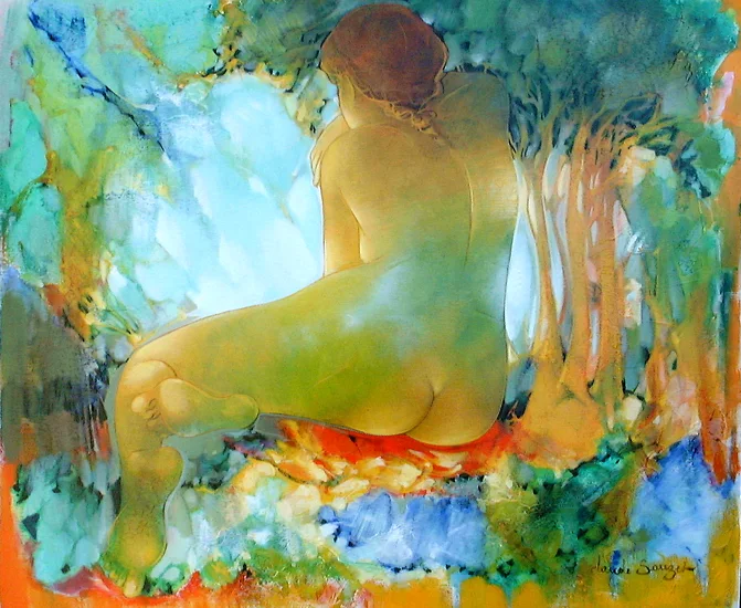 Claude Sauzet 1941 | French Figurative painter