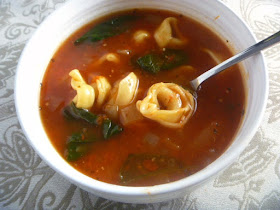 A fresh and tasty bowl of hot soup in under 30 minutes.  One that is bursting with Italian flavors!  Slice of Southern