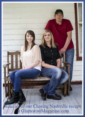 Autumn Blair, stepmom Pam and dad J from Chasing Nashville