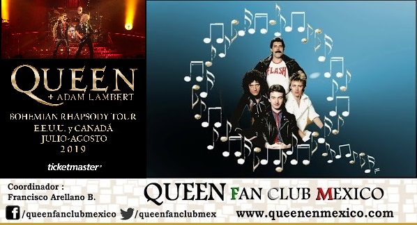 QFCM - Queen Fan Club Mexico (el único fundado en 1992) Coordinador Francisco J. Arellano B.