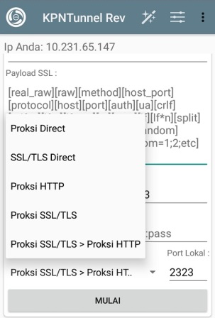 Fitur Proxy KPN Tunnel Revolution Fitur Proxy KPN Tunnel Revolution