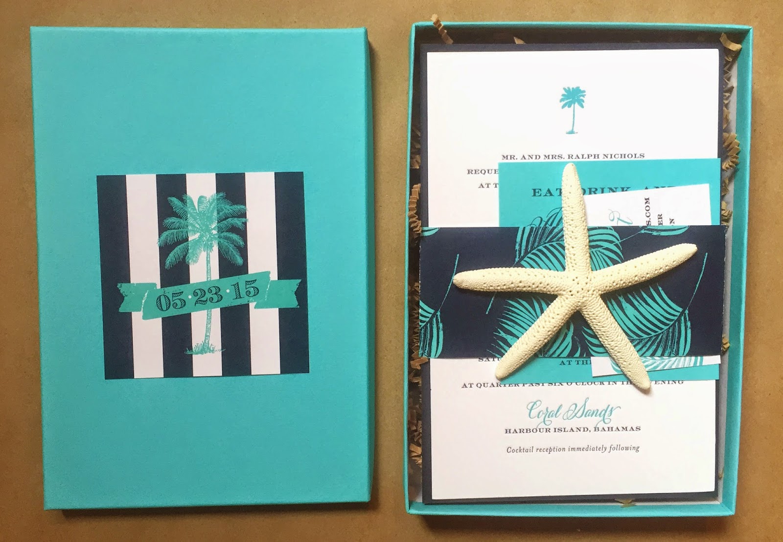 Island Wedding Invitation